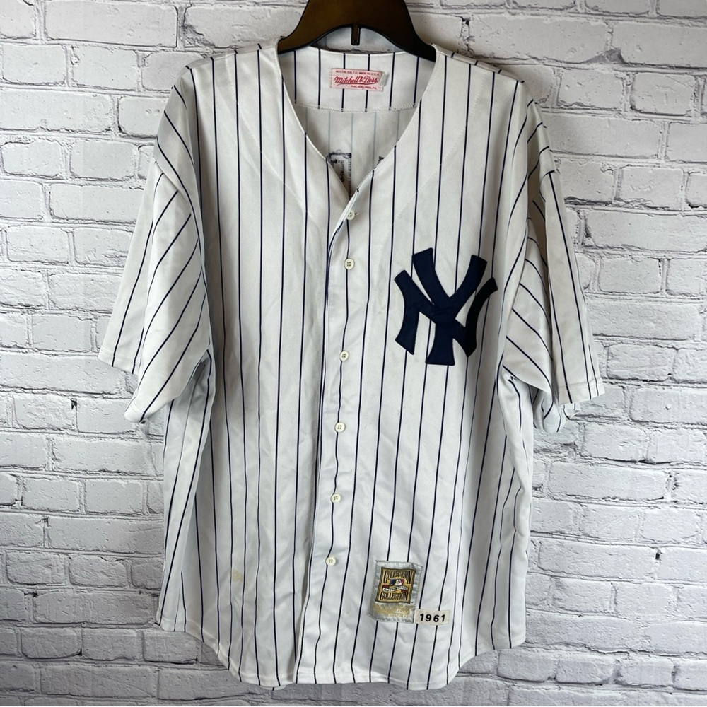 Mitchell Ness Jersey Roger Maris 9 Yankee 1961 Coopertown‎ Men’s 3XL